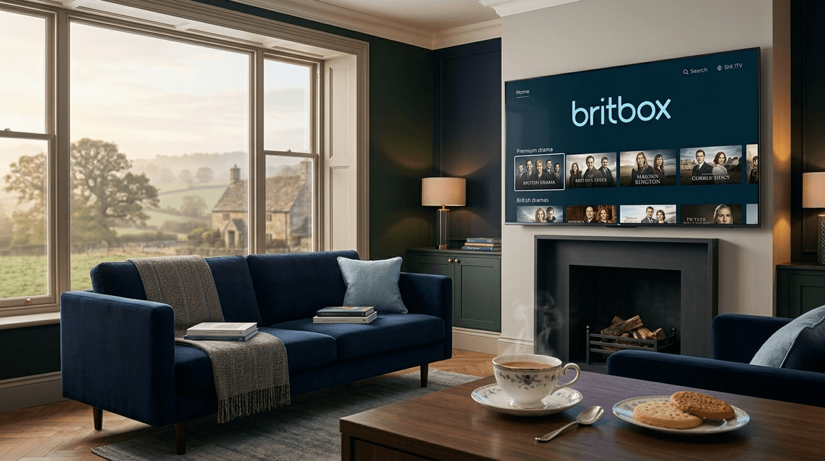 Illustration for BritBox: A Parent’s Guide to the Home of British TV