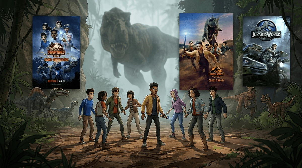 Illustration for Jurassic World: Camp Cretaceous: A Parent’s Guide