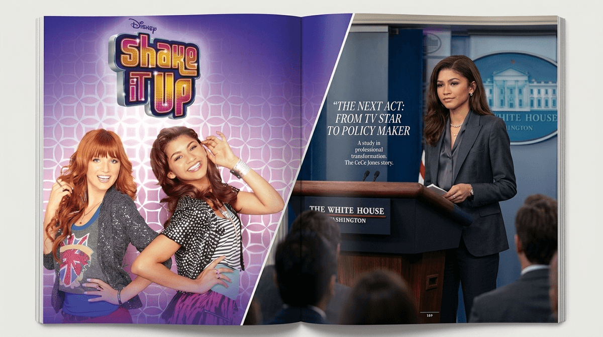 Illustration for Caroline Sunshine: The Disney Star Who Swapped "Shake It Up" for the West Wing
