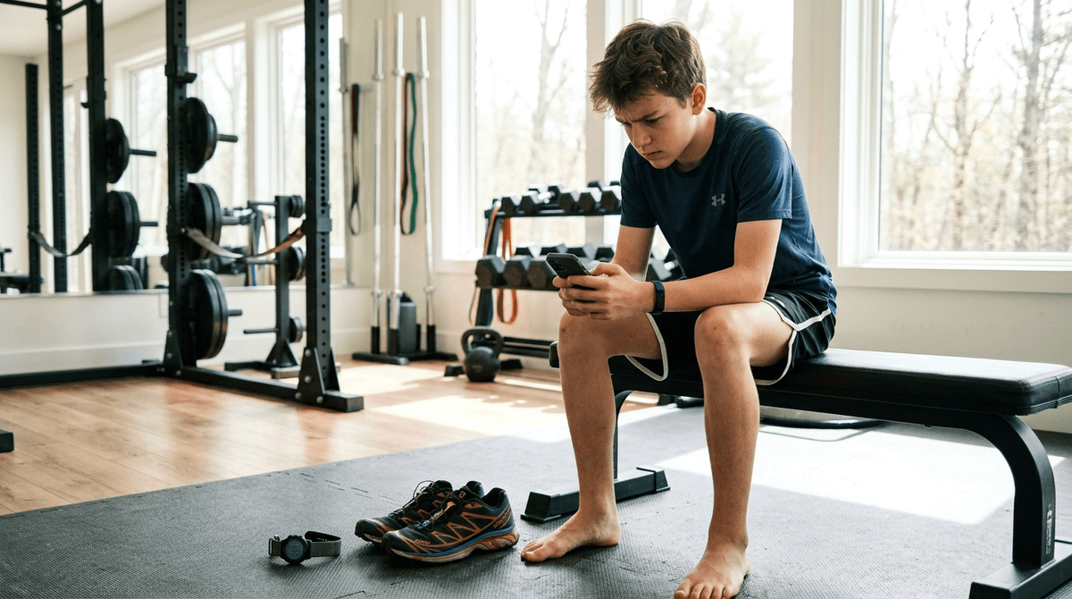 Illustration for Compulsive Exercise and Gambling Rise When Kids Face Mental Distress