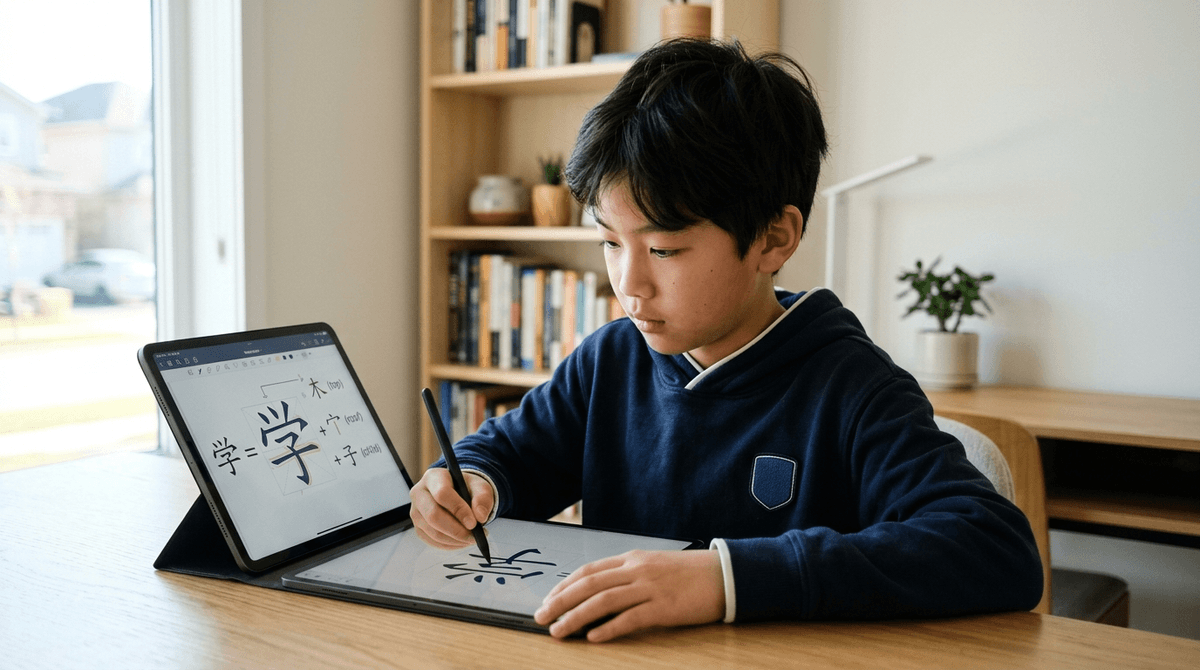 Illustration for Word Logic Outperforms Rote Memorization in Chinese Reading Success