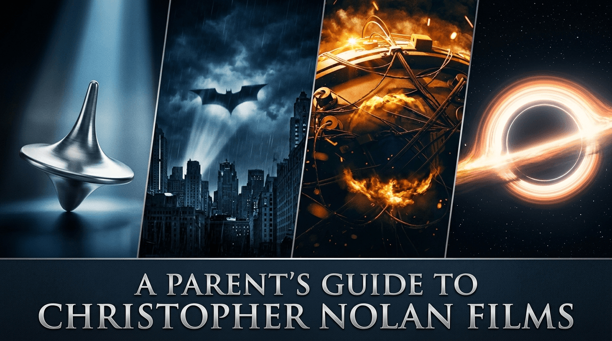 Illustration for Christopher Nolan: A Parent’s Guide to the Thinking Teen’s Rite of Passage