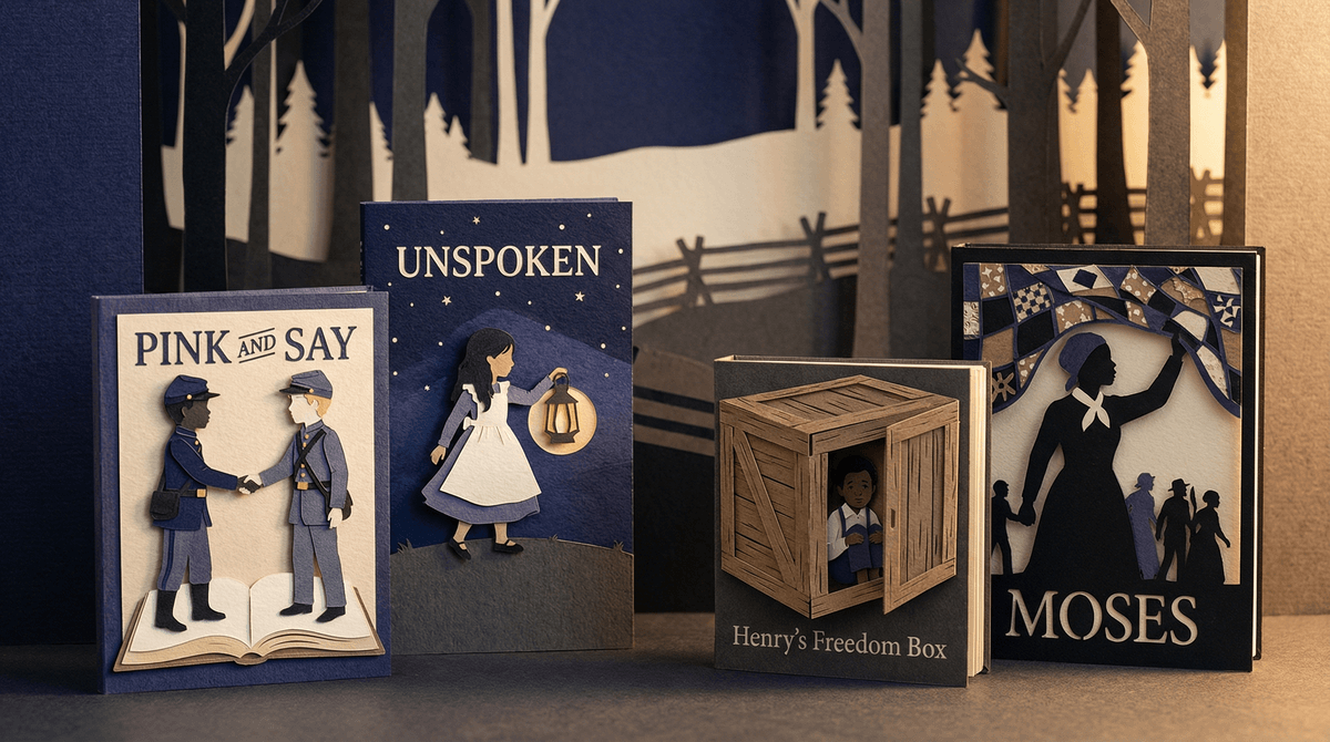 Illustration for Civil War Books for Kids: Building Historical Understanding Through Age-Appropriate Stories