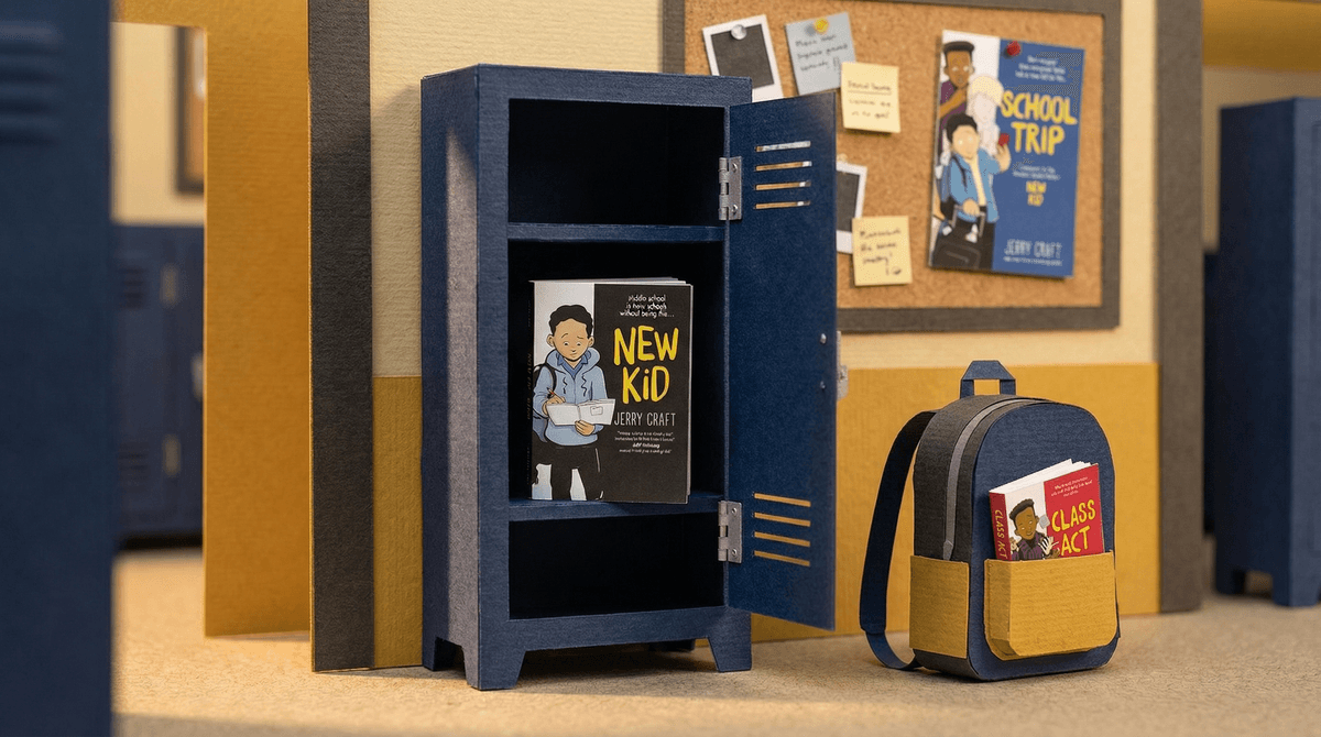 Illustration for Class Act by Jerry Craft: A Parent's Guide to This Graphic Novel About Friendship and Identity