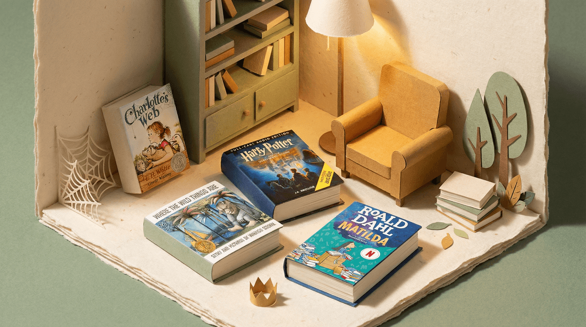 Illustration for Classic Books for Kids: Timeless Stories That Build Character (and Screen-Free Habits)