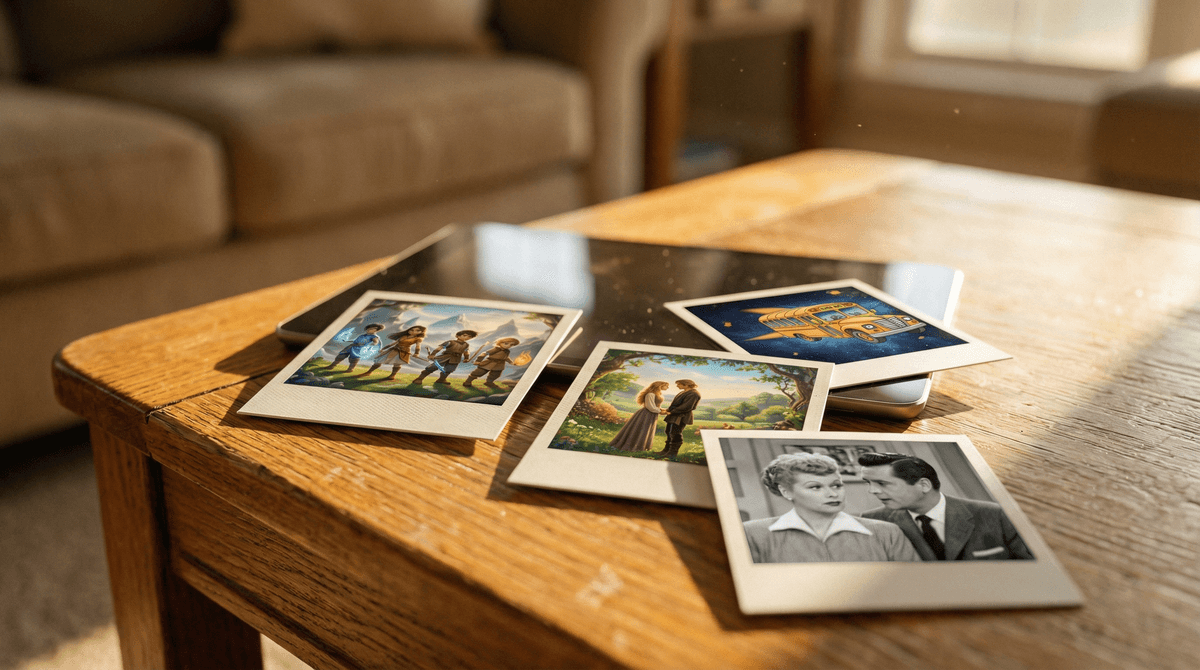 Illustration for Classic TV Meets Streaming: Finding Quality Family Content in the Algorithm Age