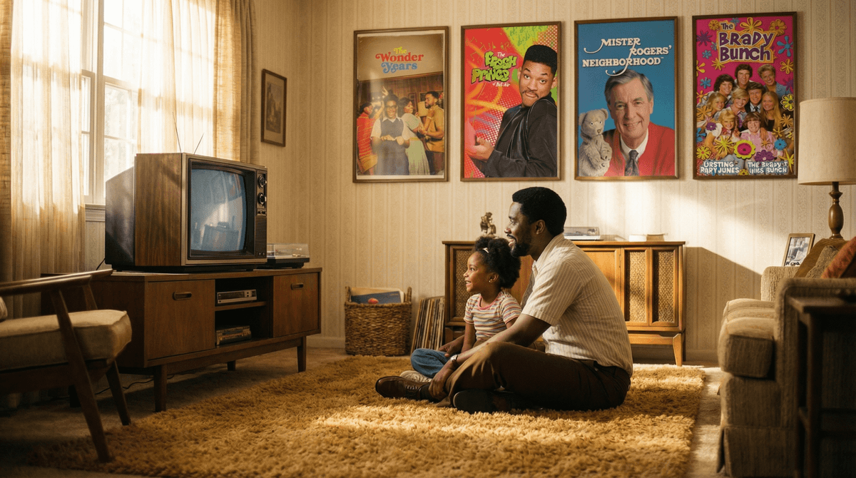 Illustration for Classic TV for Families: Why Old Shows Still Matter in the Streaming Age