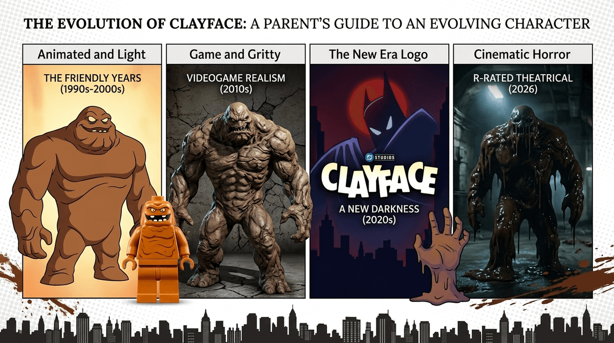 The Evolution of Clayface: From Batman's Silly Mud-Man to R-Rated Nightmare