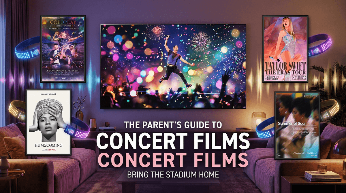 Illustration for Coldplay Concerts Streaming with Family: A Parent's Guide