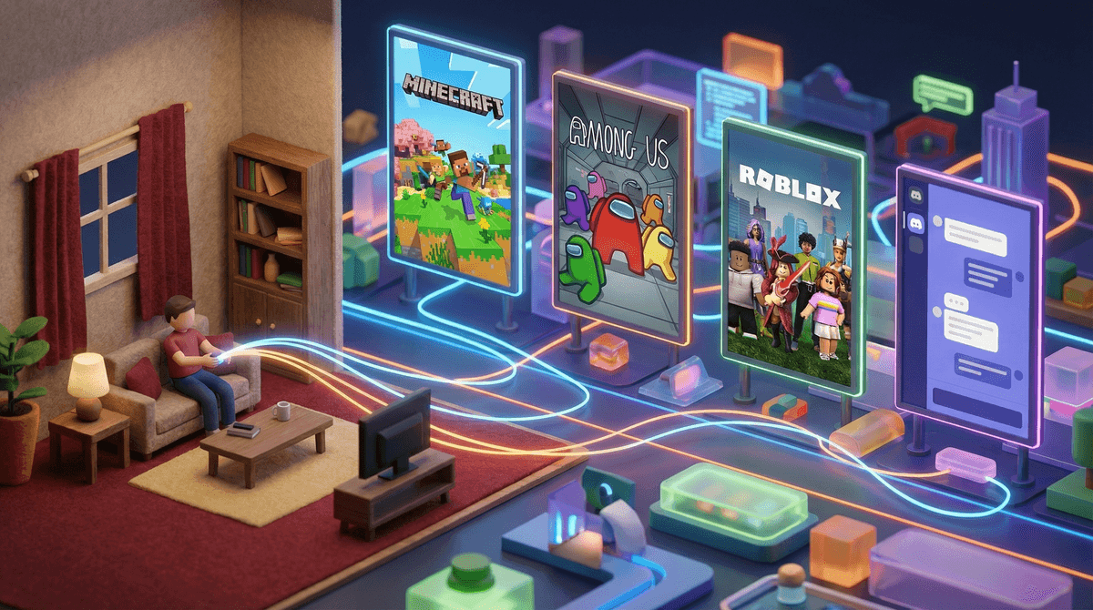 Illustration for Collaboration Games and Apps: Teaching Teamwork or Just More Screen Time?