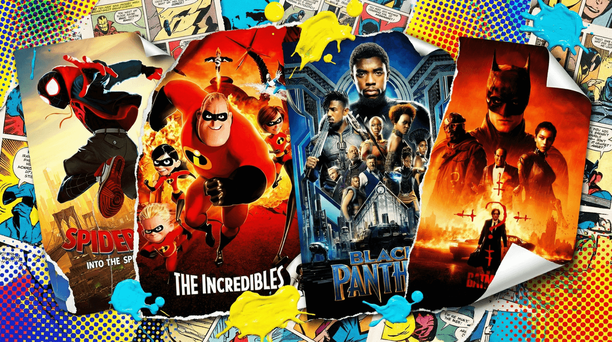 Illustration for Comic Book Movies for Families: From Marvel to DC and Beyond