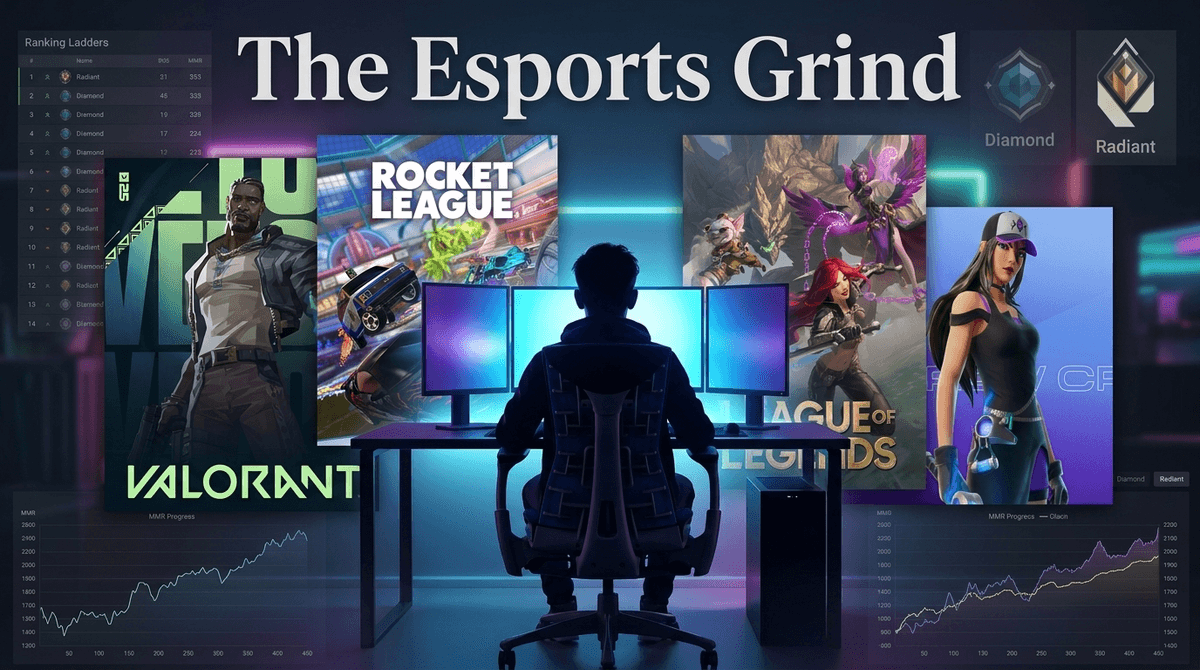 Illustration for When 'One More Game' Becomes a Second Job: Navigating the Esports Grind