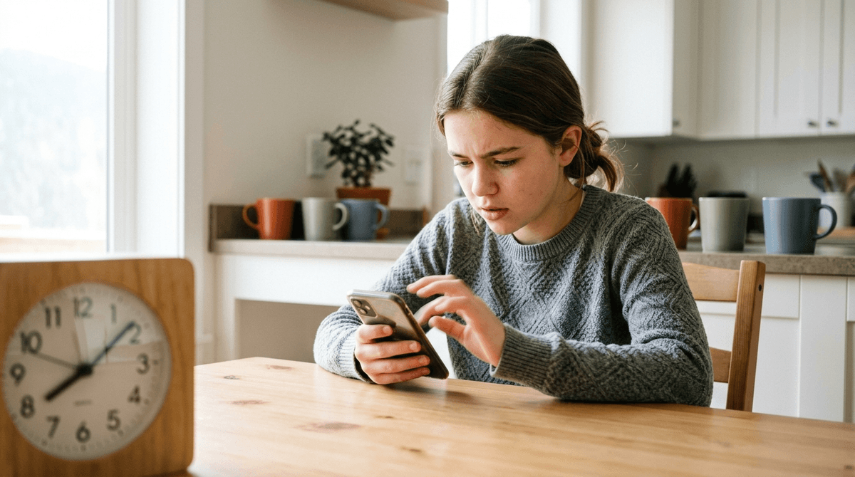 Illustration for Compulsive Social Media Habits Predict Mental Health Struggles Better than Screen Time