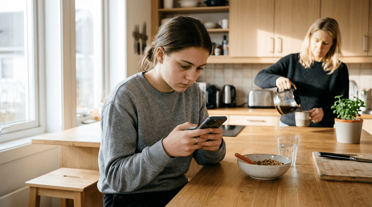 Illustration for Screenwise guide: Compulsive Phone Use Hurts Teen Mental Health More than Screen Hours