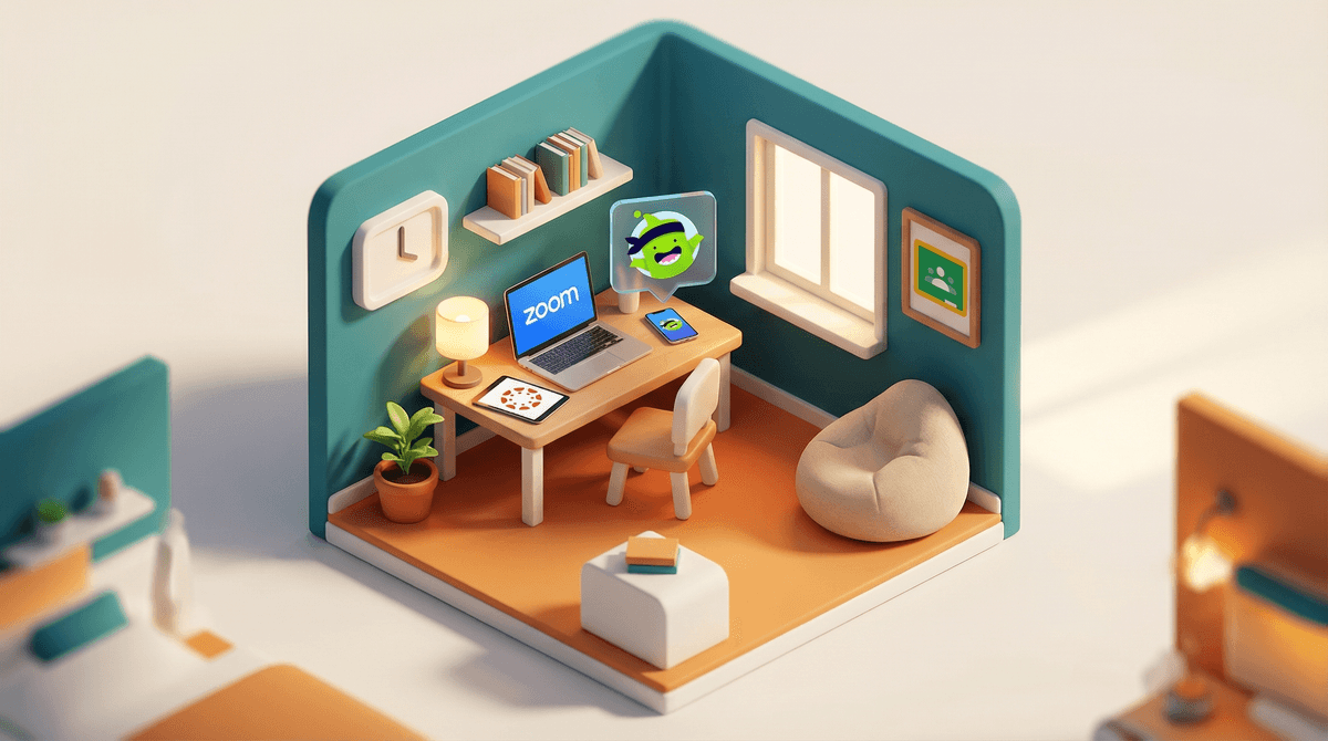 Illustration for Connecting Kids and Teachers Remotely: A Parent's Guide to Virtual Learning