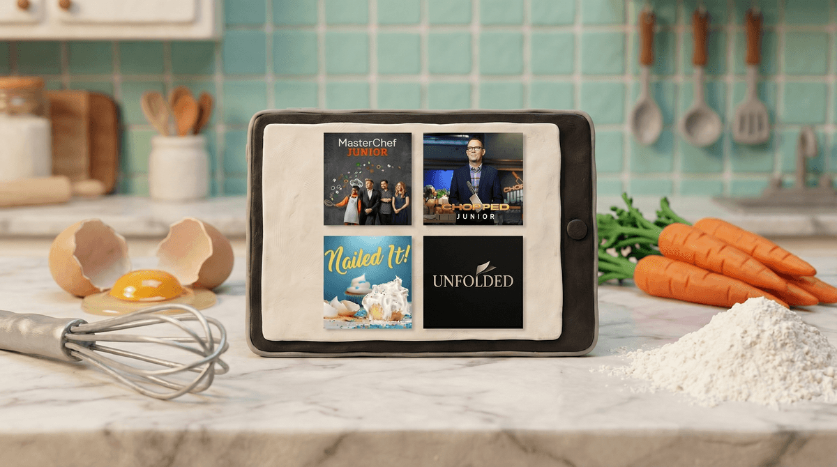 Illustration for Cooking Shows for Kids: From MasterChef Junior to YouTube Chefs