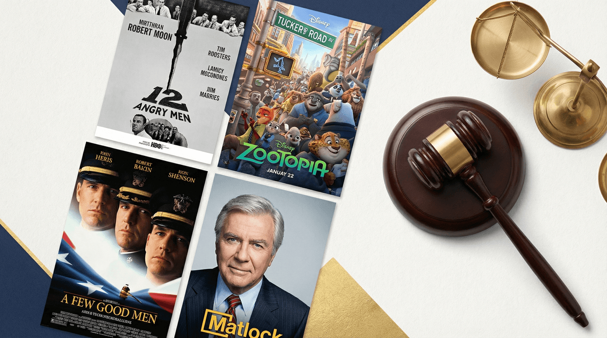 Illustration for Courtroom Dramas for Families: Legal Thrillers That Spark Critical Thinking