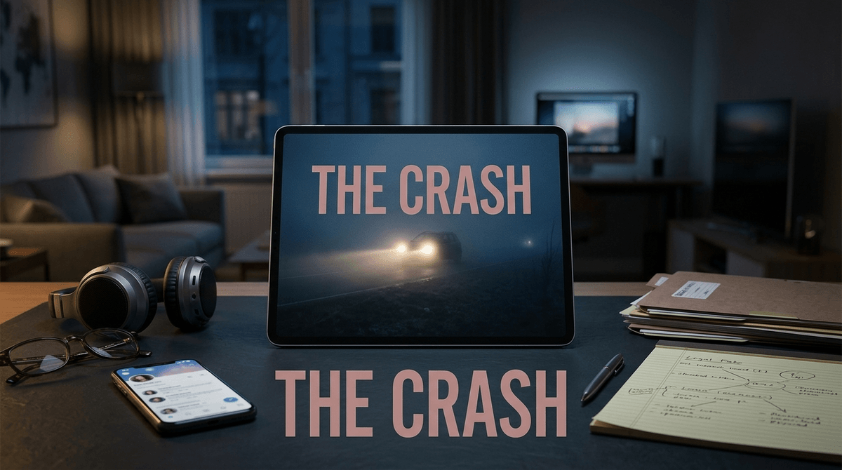 Illustration for The Crash: What Parents Need to Know About the Viral True-Crime Documentary