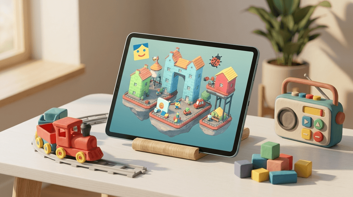 Illustration for Screen Time Without Storybooks: Creative Games for Kids Who Can't Read Yet