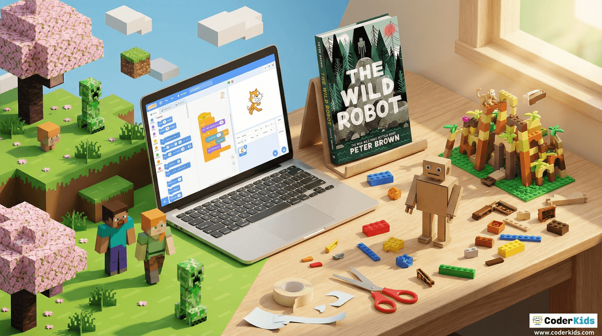 From Minecraft to Makerspace: Fostering Imagination in a Screen-Saturated World