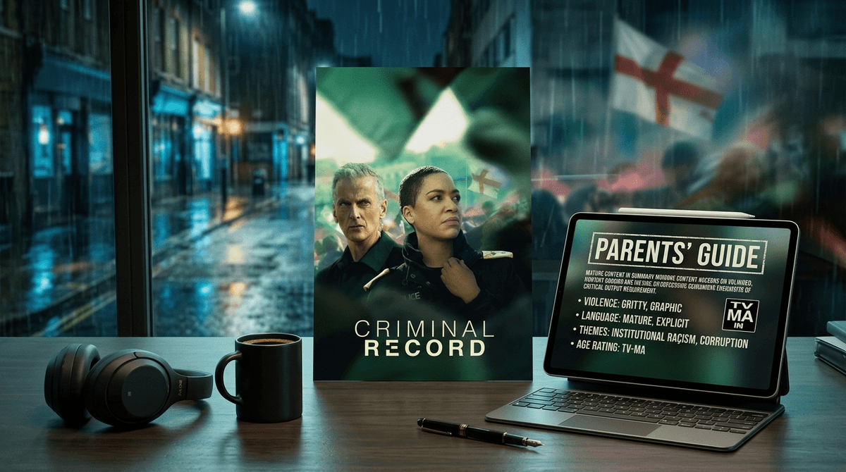 Illustration for Criminal Record Season 2: A Parent’s Guide to the Gritty Apple TV+ Thriller