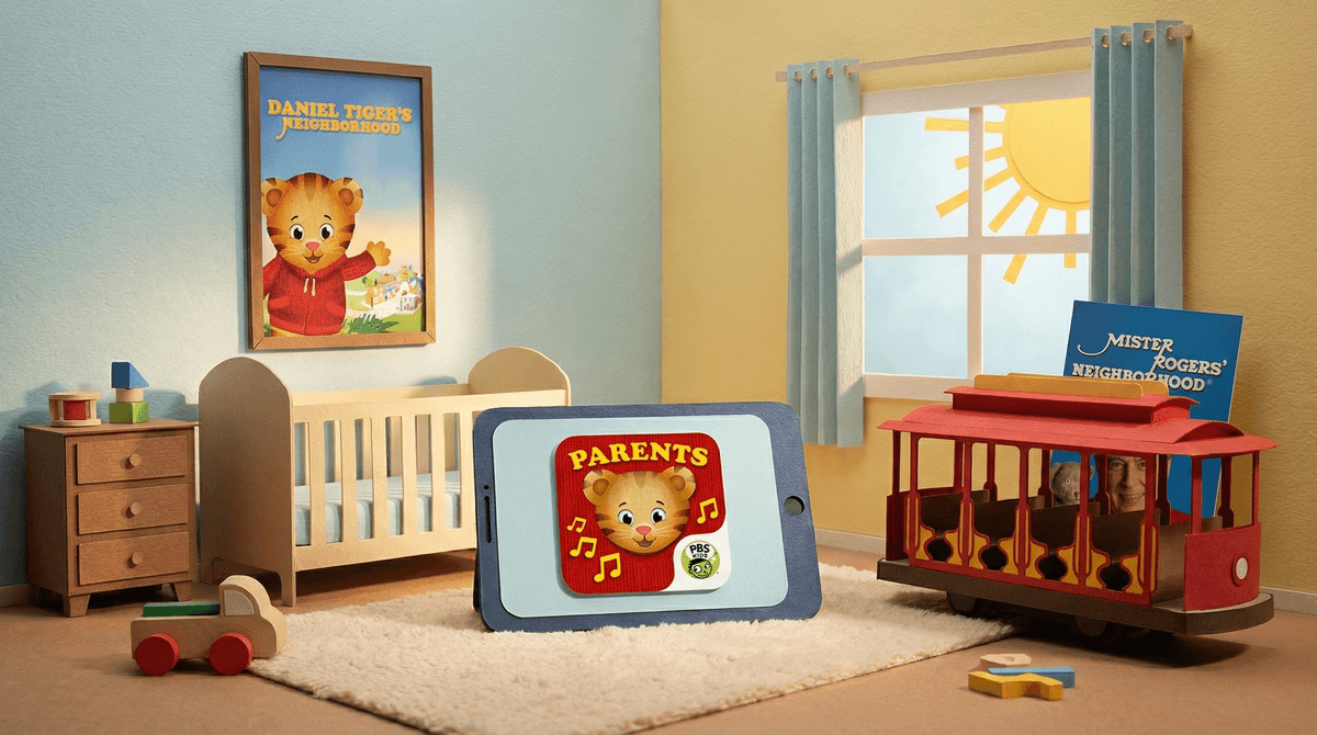 Illustration for Daniel Tiger for Babies: A Parent's Guide to Screen Time Under Age 2