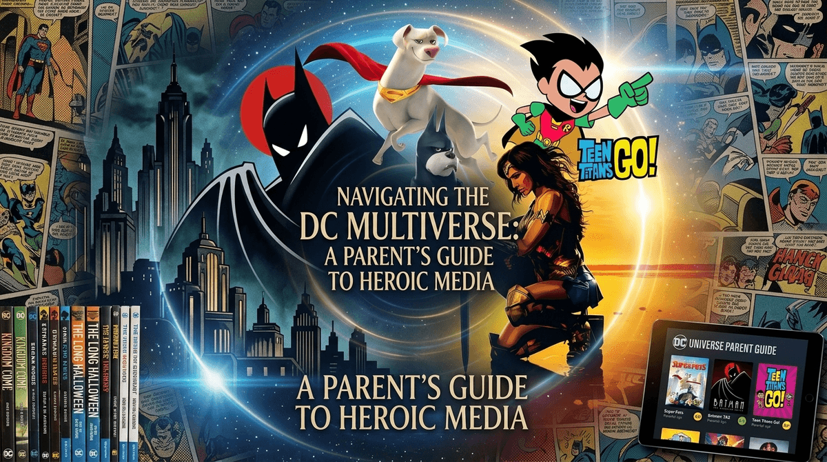 Beyond the Batcave: Navigating the New DC Multiverse with Your Kids