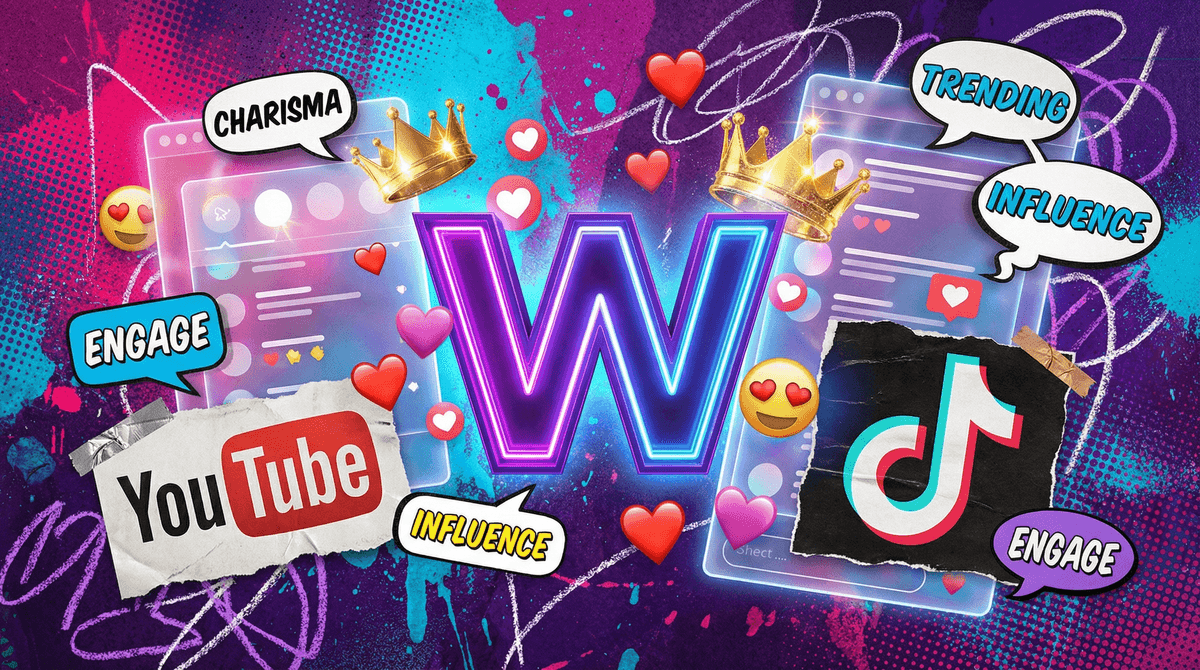Illustration for What Does W Rizz Mean? The TikTok Slang for Charisma