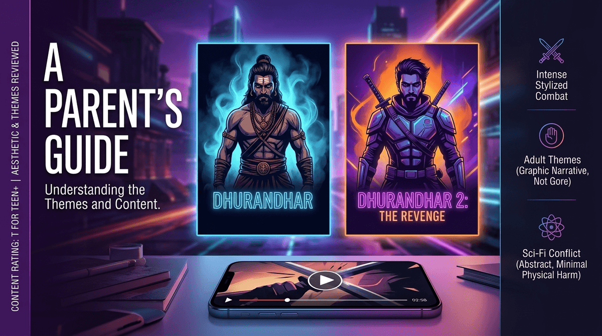 Illustration for "Dhurandhar 2: The Revenge" Release Date: A Parent’s Guide