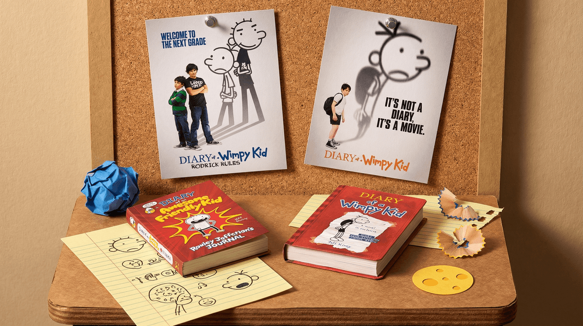 Illustration for Diary of a Wimpy Kid: What This Bestselling Series Teaches About Middle School (and Friendship)