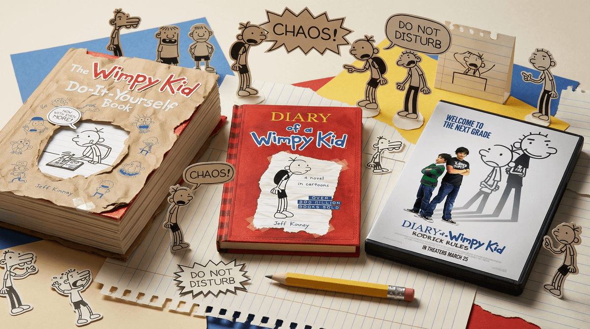 Illustration for Diary of a Wimpy Kid: What This Bestselling Series Teaches About Friendship, Authenticity, and Growing Up
