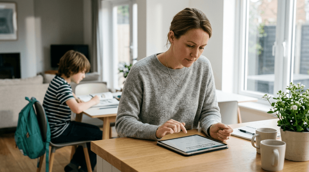 Illustration for Screenwise guide: Digital Health Screening at Home Prepares Parents for Pediatric Visits