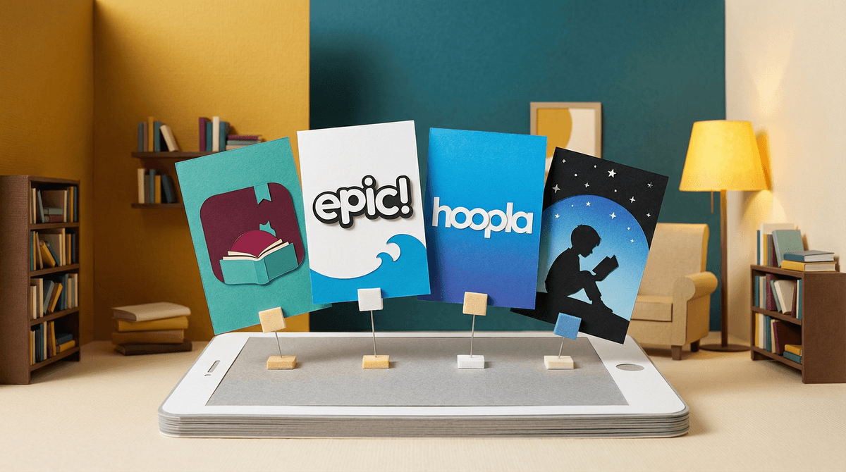 Illustration for Libby vs Epic: Which Digital Library App Is Best for Kids?