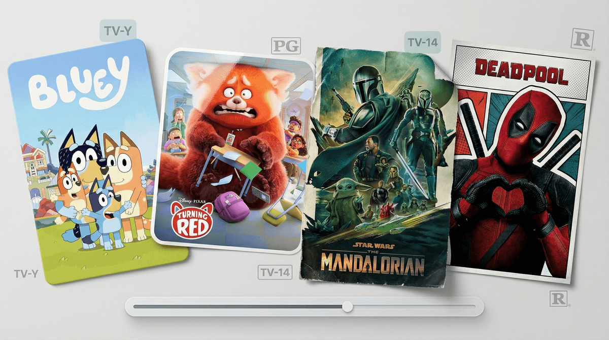Illustration for Disney Age Ratings Explained: What TV-G and TV-PG Mean