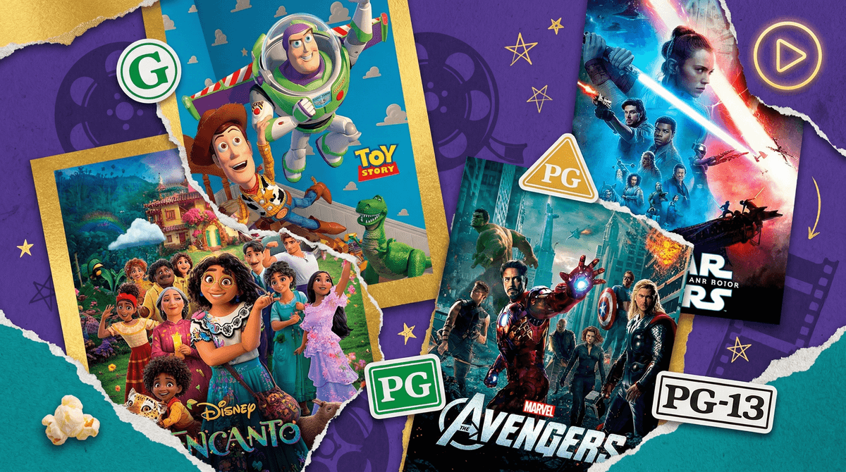 Illustration for Disney Movies by Age Ratings: A Parent's Guide