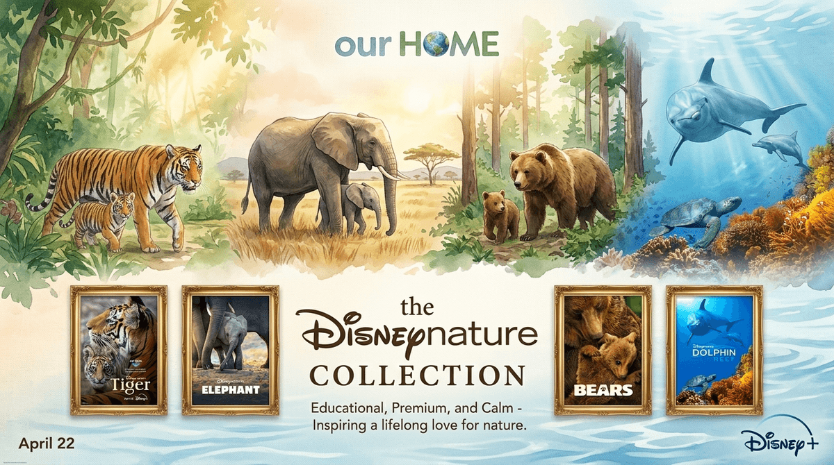 Illustration for Disneynature: The Parent's Secret to 'Guilt-Free' Screen Time