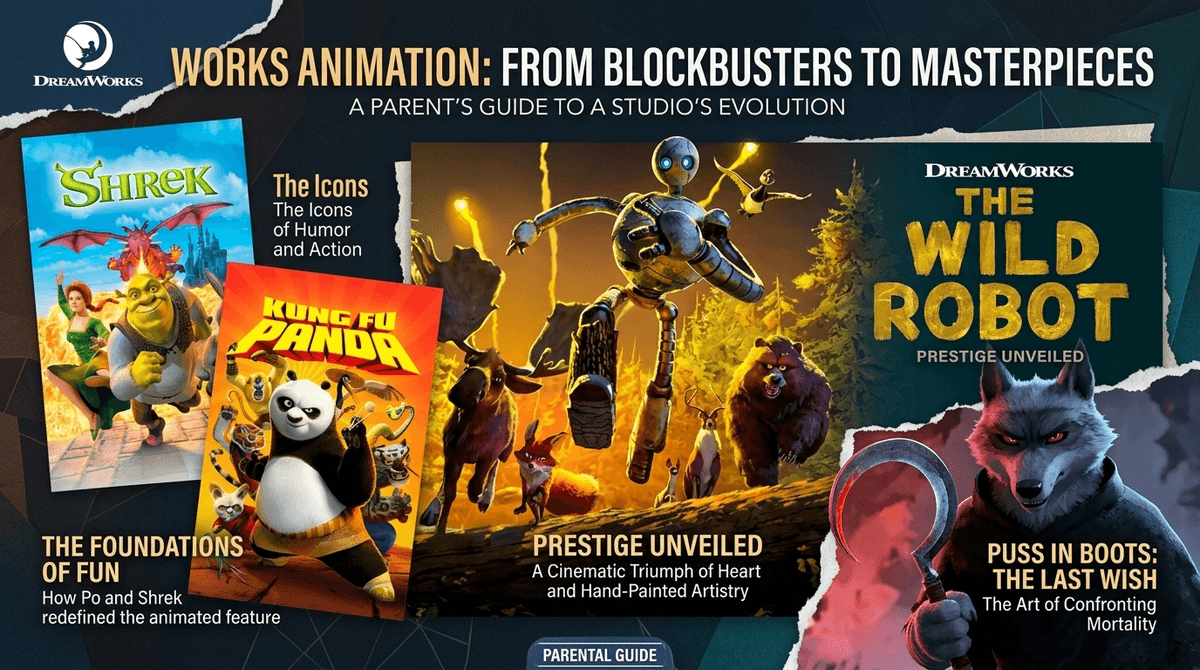 Illustration for DreamWorks Animation: When "Family Friendly" Gets a Little Edgy