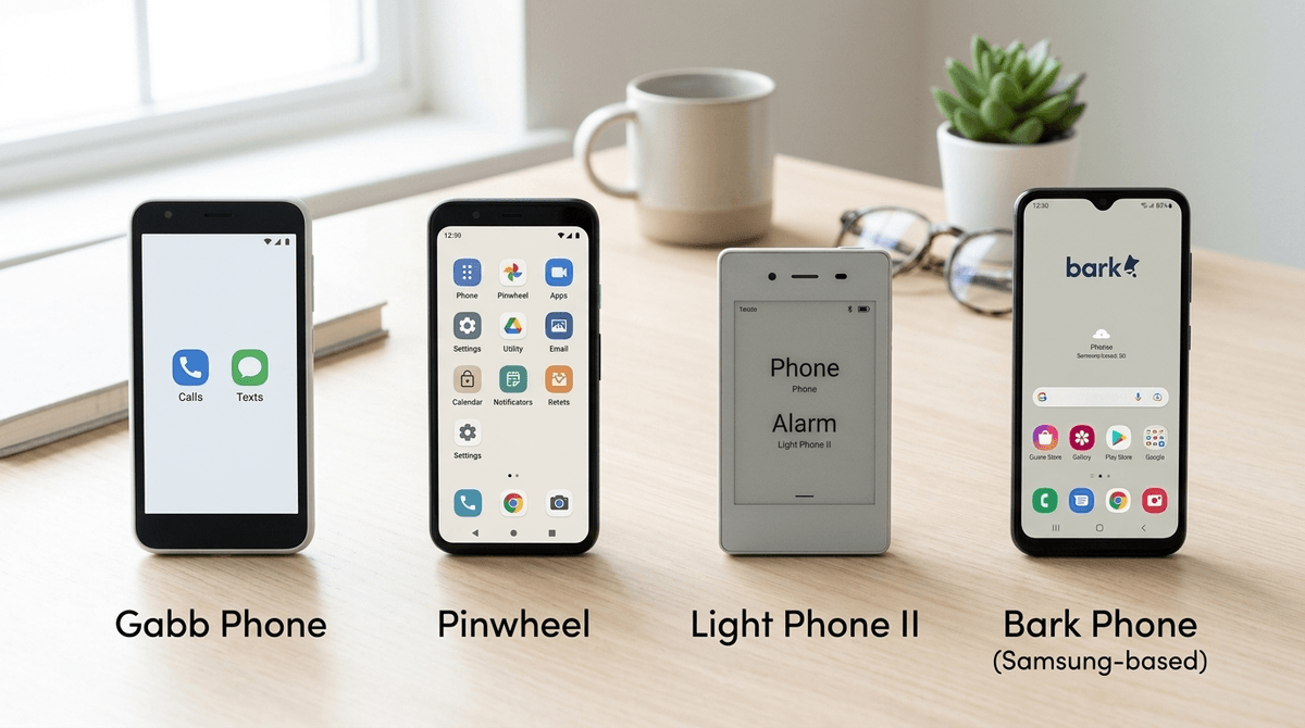 The "Dumb" Choice: A Parent's Guide to Minimalist Tech and No-Scroll Phones