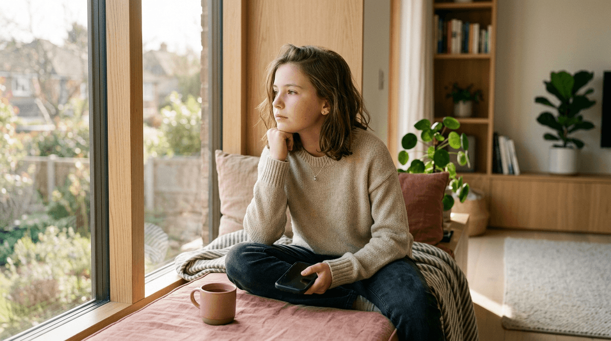 Illustration for Early Puberty Predicts Higher Risk of Long-term Depression in Girls