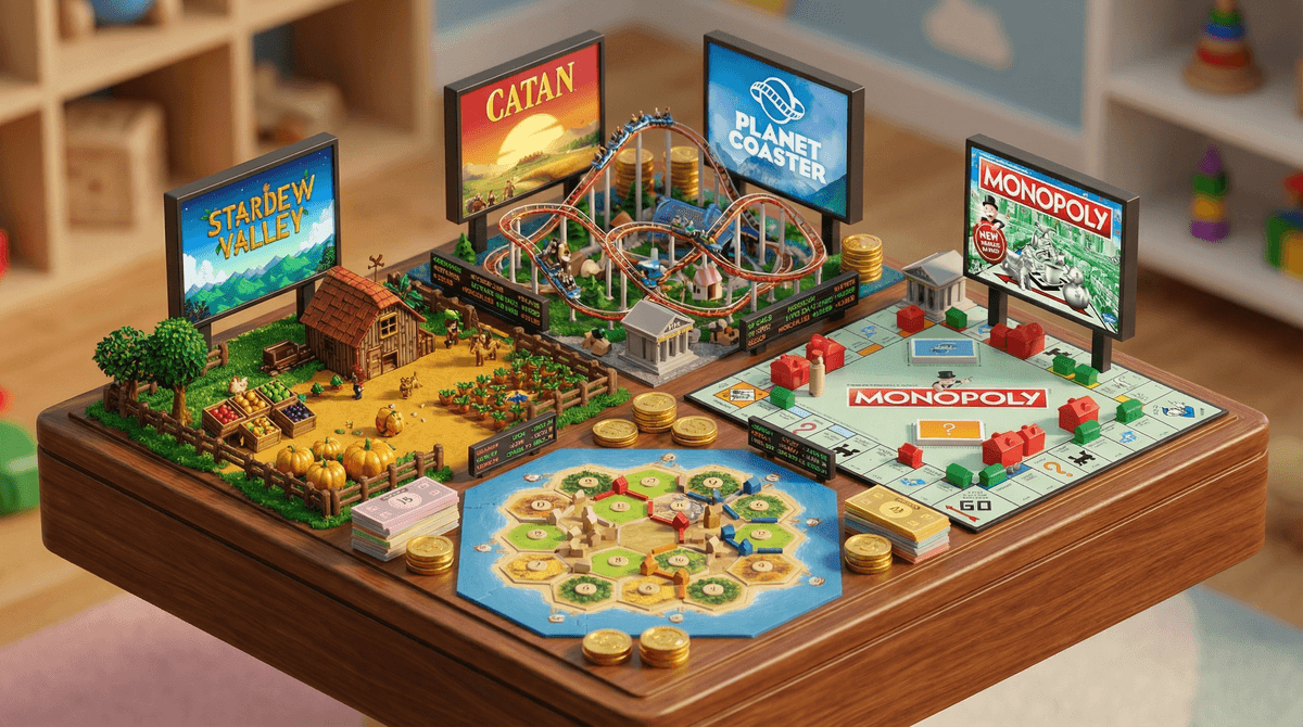 Illustration for Teaching Kids Economics Through Play: Games That Build Money Smarts