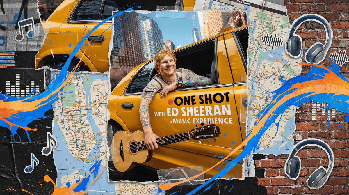 Illustration for One Shot with Ed Sheeran: Age Rating Explained