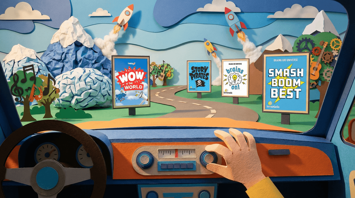 Illustration for Educational Podcasts for Kids: Learning on the Go