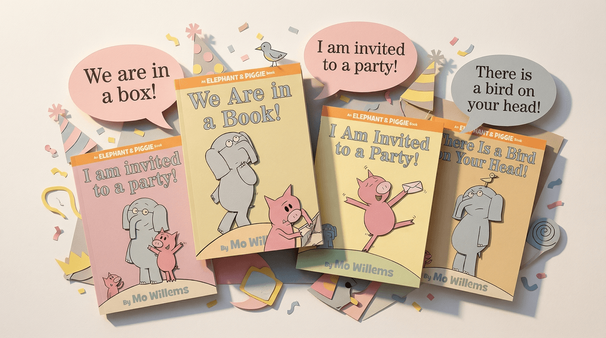 Illustration for Elephant & Piggie: Why These Easy Readers Are Perfect for Building Independent Reading Skills