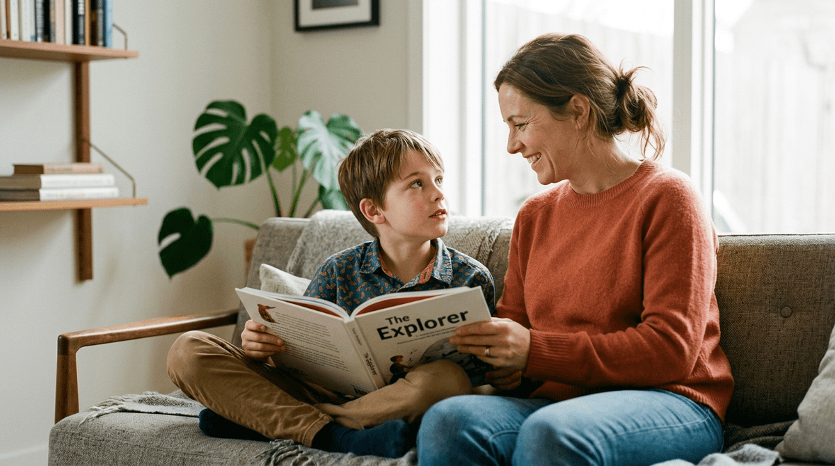 Illustration for Empathetic Questions Help Children Read Faster and Understand More