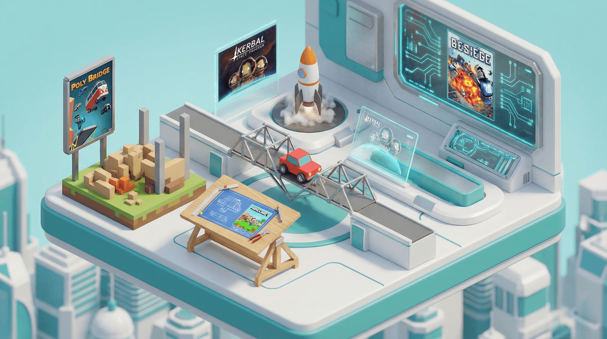 Illustration for Engineering Games for Kids: Building Problem-Solvers or Just Playing Around?