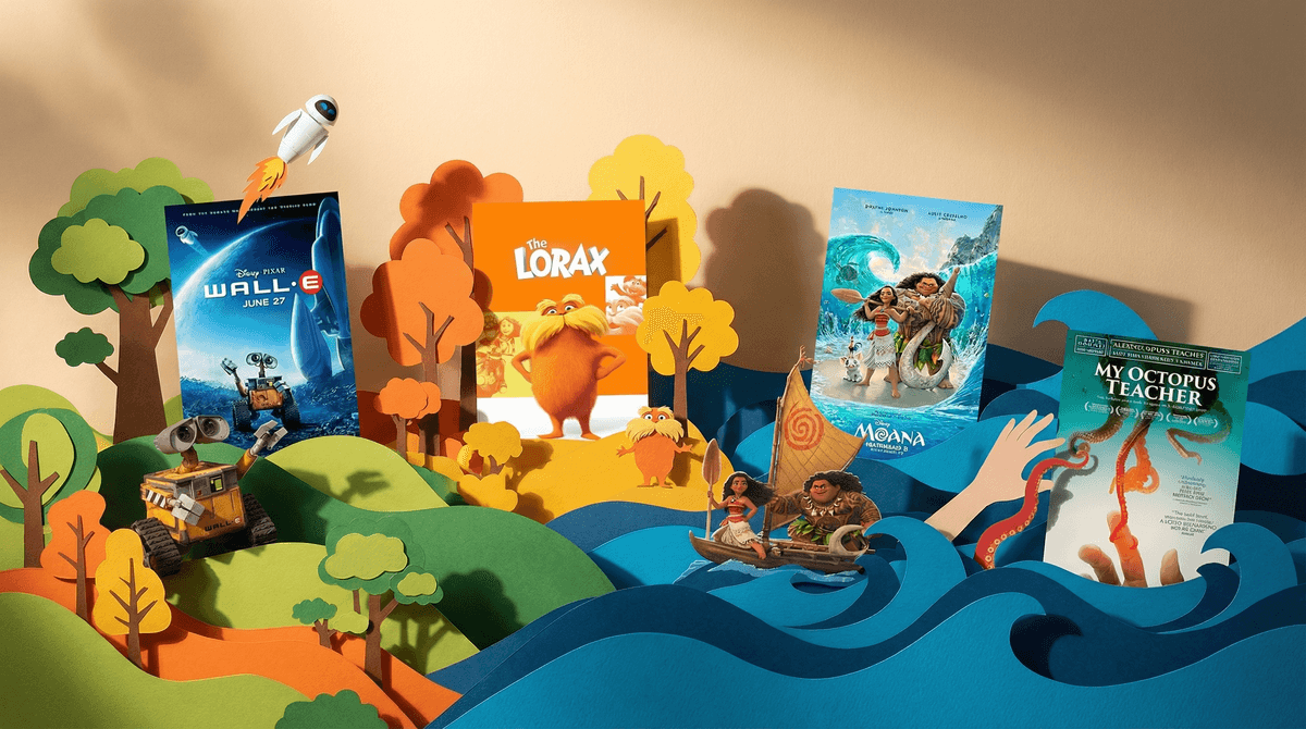 Illustration for Environmental Movies for Kids: Teaching Climate Action Through Storytelling