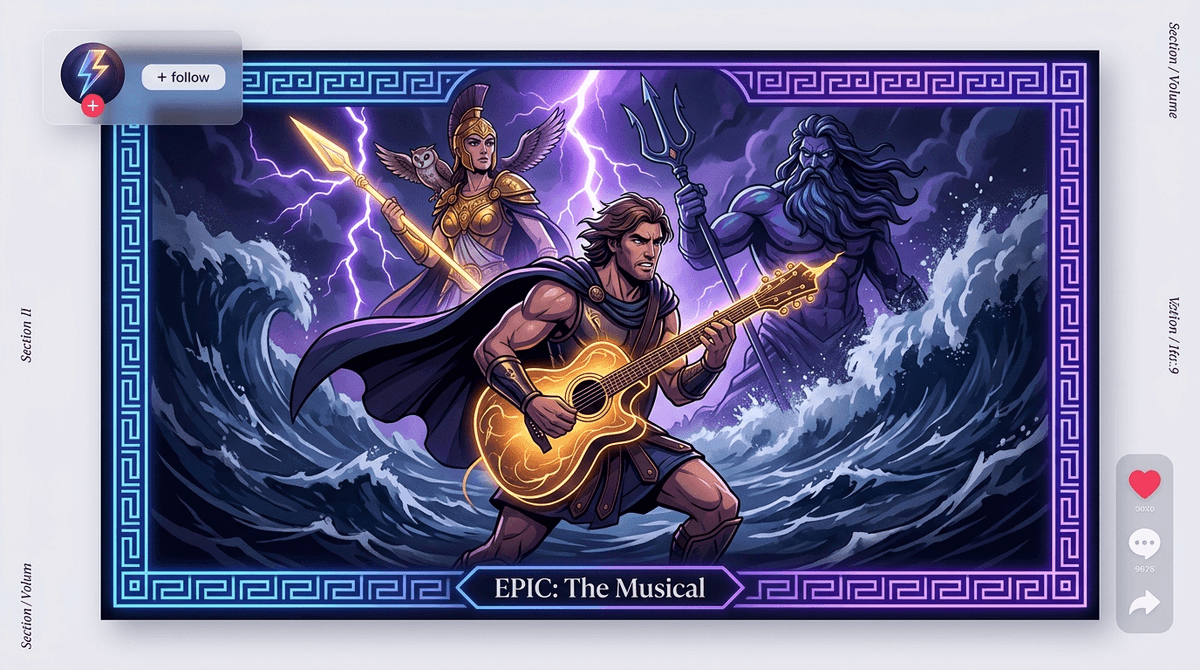 Illustration for The TikTok-to-Hollywood Pipeline: A Parent’s Guide to 'EPIC: The Musical'