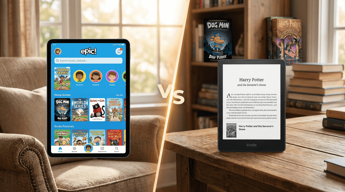 Epic vs Kindle Kids: Which Reading App Is Better?