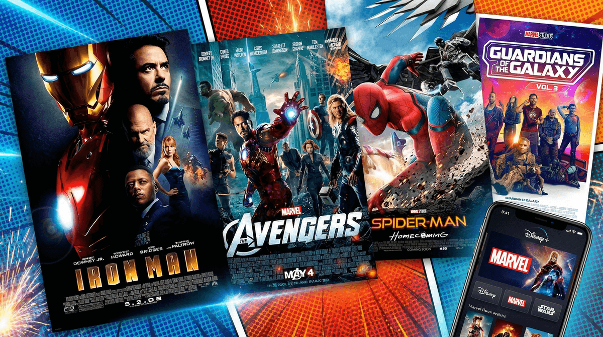 Illustration for Marvel Movie Age Ratings: Every MCU Film Rated PG to PG-13