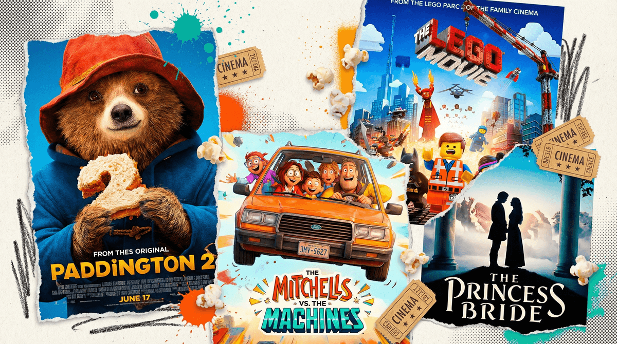 Illustration for 42 Best Family Comedy Movies: Funniest Picks for All Ages